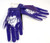 TCU Issued Nike Superbad 7.0 PROMO TF CLG Purple/White Football Gloves Size 3XL