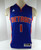 2015-16 Mens Detroit Pistons Reggie Jackson #1 Authentic Blue Jersey Adidas M 2S