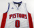 2016-17 Men Detroit Pistons Andre Drummond #0 Swingman White Jersey Adidas S 00S