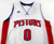 2016-17 Men Detroit Pistons Andre Drummond #0 Swingman White Jersey Adidas M 01S