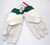 Miami U adidas NastyFAST White/FORGreen Leather Football Gloves Size 4XL New