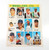1969 MLB Photostamps Uncut AL Series 5 Sheet Aparicio Tiant Horton