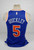 2022-23 Mens NY Knicks Immanuel Quickley #5 Swingman Sphere Blue Jersey Nike 44