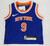 2022 Infant New York Knicks RJ Barrett #9 NBA Authentics Blue Jersey Nike 18M