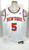 2022-23 Mens NY Knicks Immanuel Quickley #5 Swingman Sphere White Jersey Nike 52