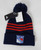 2022-23 Youth New York Rangers Cuffed Knit Pom Navy Hat Adidas One Size