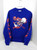 2022-23 Mens New York Knicks Lunar 5.0 Crew Sweatshirt Blue Mitchell & Ness M