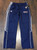 Detroit Pistons Motor City Adidas Basketball Warm Up Pants Size L Navy New