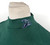 2000s Mens Tampa Bay Rays Authentic Team Issued Green Turtleneck Majestic XL