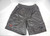 2005 Mens San Francisco 49ers Team Apparel Team Issued Graphite Shorts Reebok L