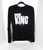 2024-25 NBA Basketball Team Issued Black L/S Shirt Martin Luther King Jr. Nike S