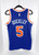 2021-22 Mens New York Knicks Immanuel Quickley #5 Swingman Jersey Square Space Nike Blue 40