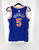 2021-22 Mens New York Knicks Immanuel Quickley #5 Swingman Blue Jersey Nike 40