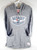 Detroit Pistons Detroit Logo Sportiqe Womens Hoodie Sweatshirt Large Gray New