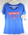 Detroit Pistons Basketball Sportiqe Ladies Comfy Tee Shirt Size XXL Blue New