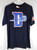 Detroit Pistons Varsity Logo Shirt Elbowgrease Athletics Adult Small Black New