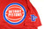 Detroit Pistons Logo Training Shirt Elbowgrease Athletics Red Adult XXXL New