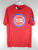 Detroit Pistons Logo Training Shirt Elbowgrease Athletics Red Adult Small New