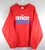 Detroit Pistons Detroit Basketball Logo Crewneck Sweatshirt Adult XL Red New