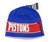 Detroit Pistons Nation Logo Adidas Reversible Beanie Winter Hat Blue Red New