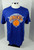 2020-21 Mens New York Knicks David Lee #5 N&N Backer Blue T-Shirt Majestic L