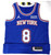 2020-21 Mens New York Knicks Kemba Walker #8 Swingman Blue Jersey Nike 40