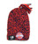 Detroit Pistons Logo New Era Knit Slouch Beanie Womens Winter Hat Red Black New
