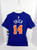 2019-20 Youth New York Knicks Allonzo Trier #14 N&N Blue T-Shirt Nike M