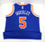 2022-23 Kids New York Knicks Immanuel Quickley #5 Swingman Blue Jersey Nike M