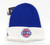 Detroit Pistons Authentic Team Colors Adidas Knit Cuff Beanie Winter Hat New