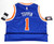 2019-20 Youth New York Knicks Obi Toppin #1 Swingman Blue Jersey Nike L