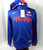 2022-23 Detroit Pistons Game Issued Blue Warm Up Jacket Nike 495 LT 713762S