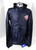 2019-20 Mens New York Knicks Quarter Zip Windbreaker Navy Anorak Majestic LT