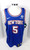 2018-19 Mens New York Knicks Dennis Smith JR #5 Swingman Blue Jersey Nike 52