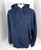 2018 Adult New York Knicks Logo Sherpa Navy Quarter Zip Majestic 2XLT