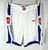 2019-20 Detroit Pistons Game Issued White Shorts Nike Summer League M 45S