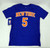 2017-18 Youth New York Knicks Dennis Smith Jr #5 N&N Blue T-Shirt Nike S