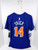 2017-18 Mens New York Knicks Allonzo Trier #14 N&N Blue T-Shirt Nike M