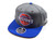 Detroit Pistons Logo Nylon Gray Blue Adidas Snapback Hat Cap New