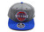 Detroit Pistons Logo Nylon Gray Blue Adidas Snapback Hat Cap New