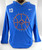 Boise State Broncos Team Issued Nike Blue Longsleeve Basketball Shirt w/ Hood Size XL