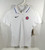 2022-23 Detroit Pistons Team Issued White Polo Shirt Womens Nike 1-100 XS 25S