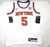 2019 Youth New York Knicks Dennis Smith Jr #5 Swingman White Jersey Nike S