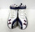 2010 Auburn Under Armour Team Fierce 3 White/Silver/Navy Football Cleats 12