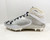 2013 Utah State Under Armour Team Nitro Icon Mid MC Silver Football Cleats 12