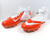 2013 Virginia Cavaliers Nike Lunar Super Bad Pro TD Orange Football Cleats 13.5