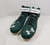2012 Under Armour Team Fierce Com MC White/Green Football Cleats Size 16