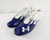 2013 Utah State Under Armour Team Mercenary 5/8 Navy/White Football Cleats 11.5