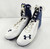 2013 Auburn Under Armour Team Spine Brawler MC White/Blue Football Cleats 15