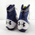 2013 Auburn Under Armour Team Spine Brawler MC White/Blue Football Cleats 15